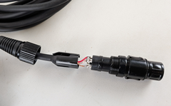 Mic Leads XLR 3 pin with Black Connectors & Soft Flexible Cable – Select Length